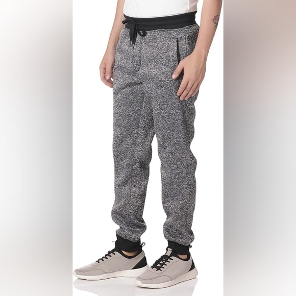 South Pole Men's Jogger Sweat Pants, Gray And Black, Size Small - Picture 8 of 8